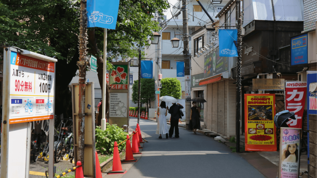 東中野駅・スーパーマーケット