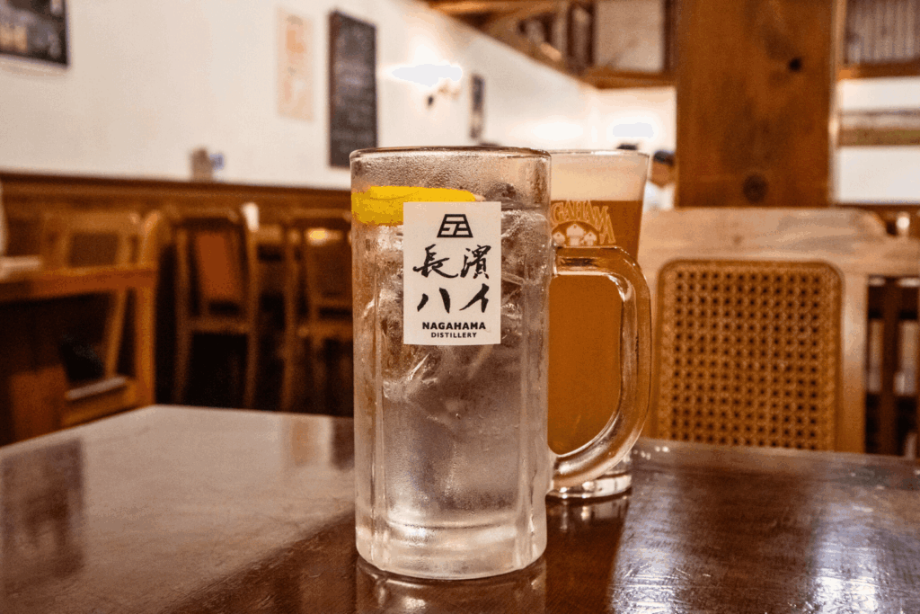 長濱蒸溜所のハイボール