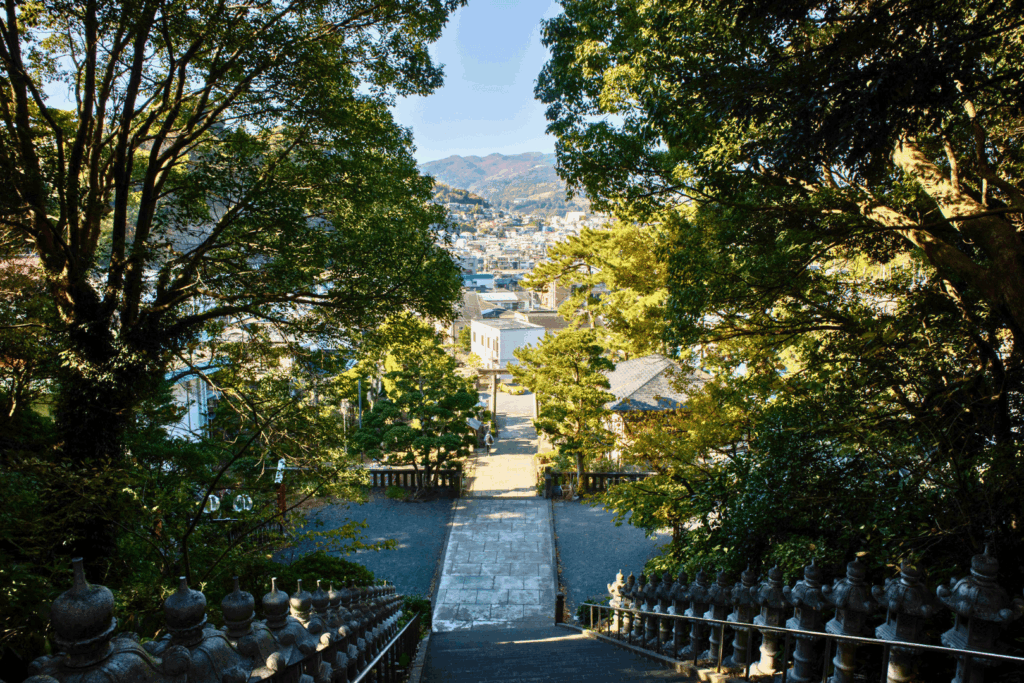 相州真鶴 貴船神社の大階段