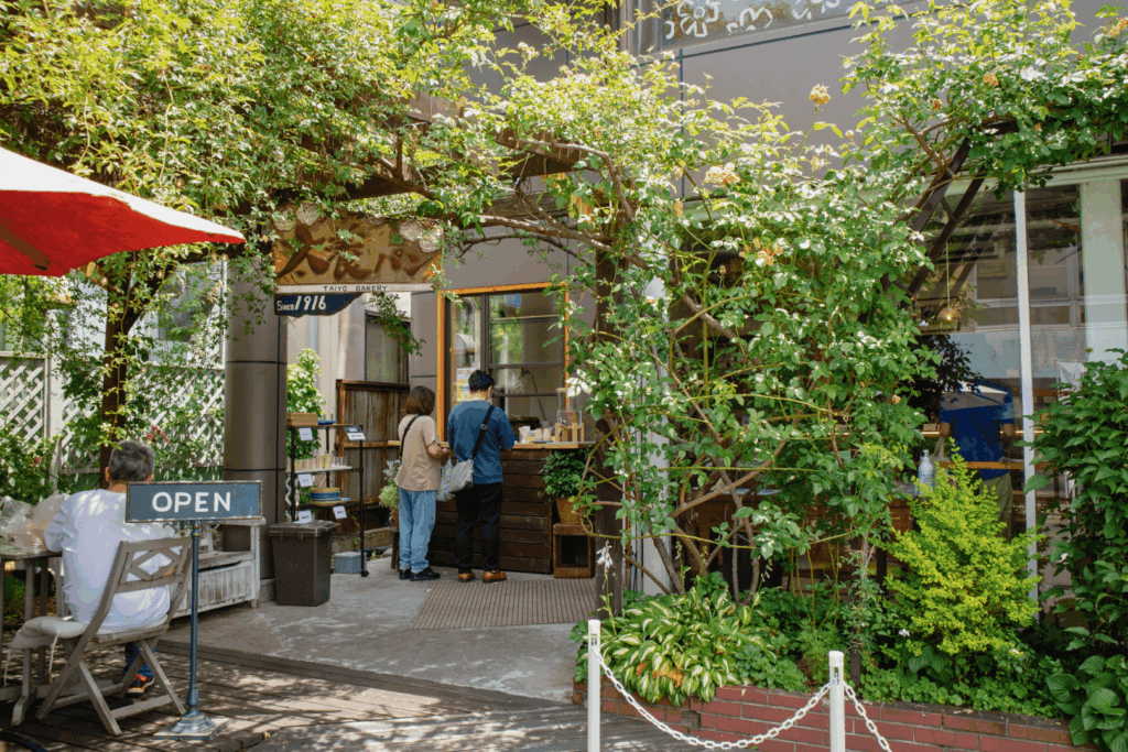 太養パン店の外観