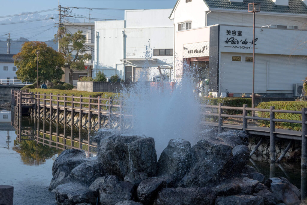 西条市の湧水
