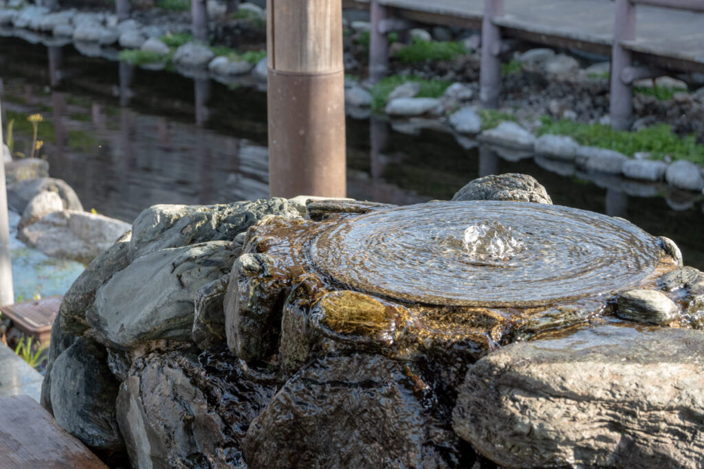 西条市の湧水「うちぬき」