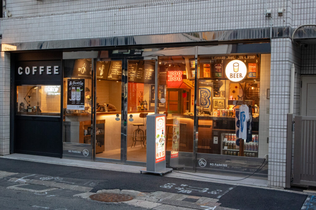 Bighand Bros. Beer タップルーム 寺町二条下ルの外観