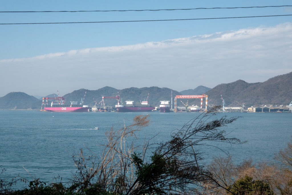 せとだレモンマラソン中に見えた風景