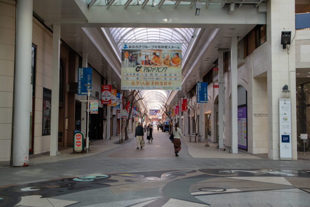 高松の商店街