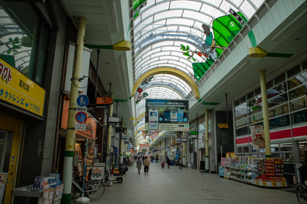 高松の商店街