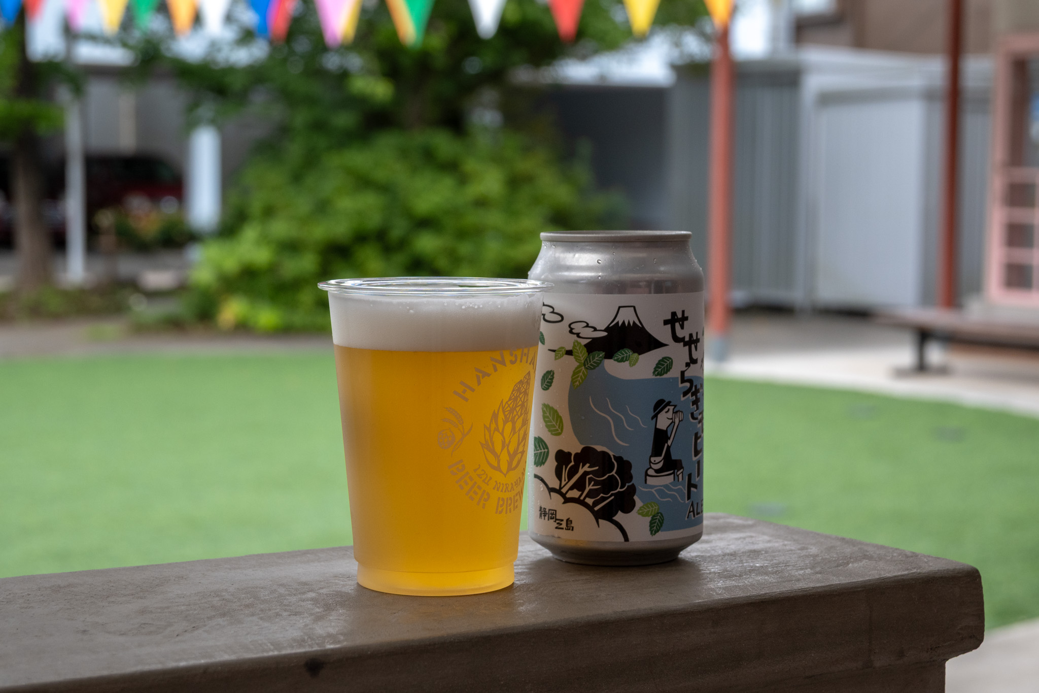 みしま未来研究所で反射炉ビヤのクラフトビール